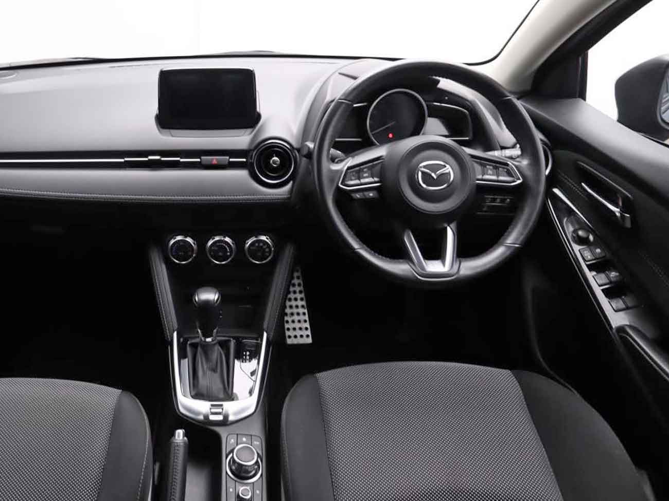 Interior view of Mazda 2