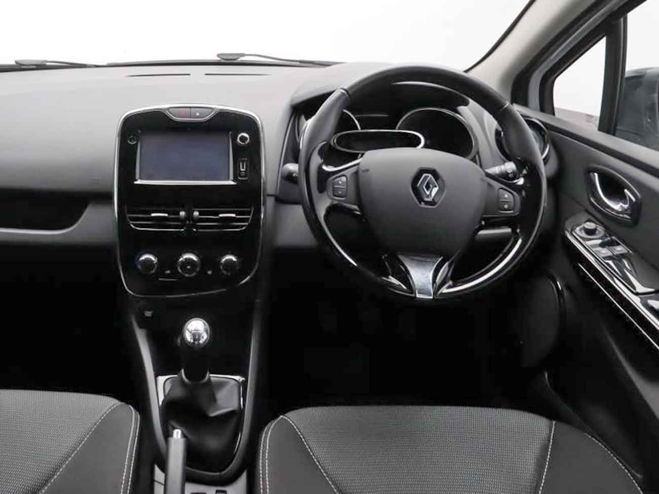 Interior view of Renault Clio