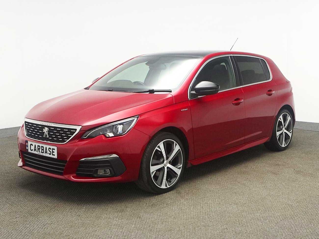 Peugeot 308 in red