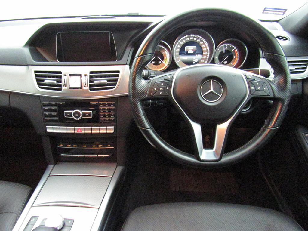 Mercedes E250 interior