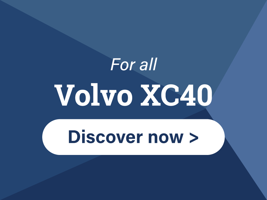 Volvo XC40 SUV button