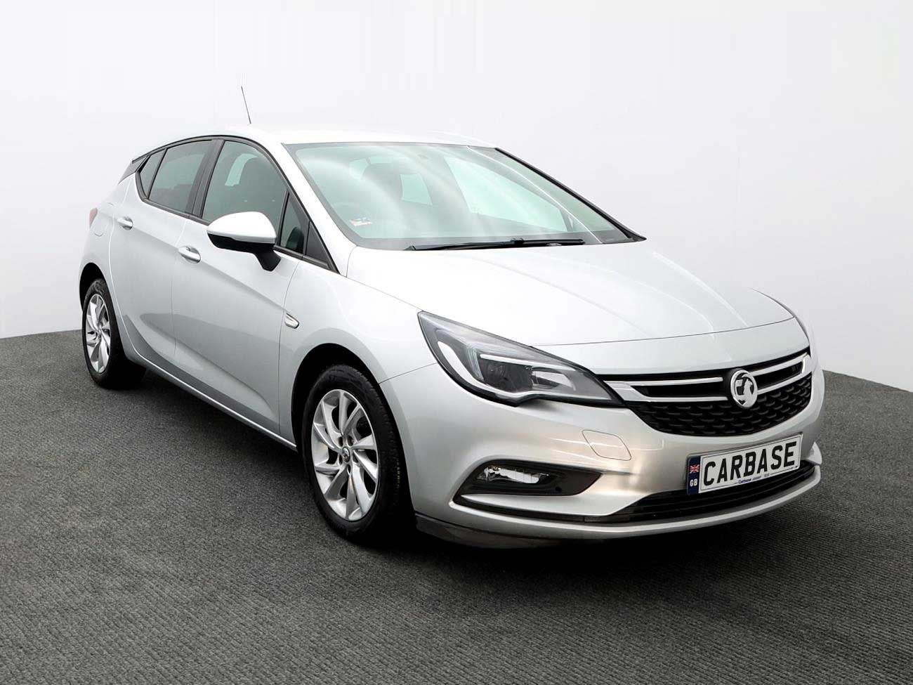 Vauxhall Astra front view in showroom