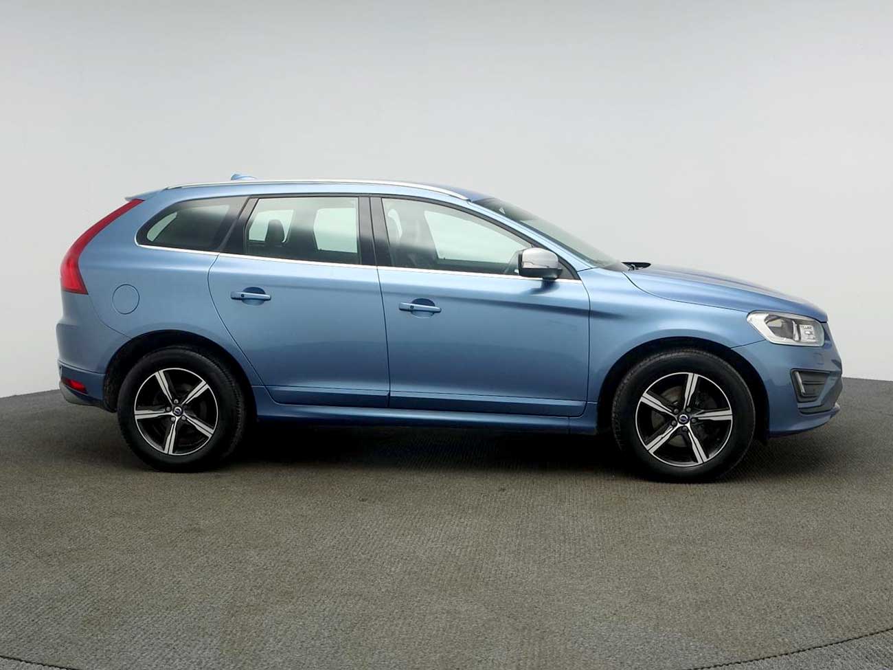 Side view of a Volvo XC60 