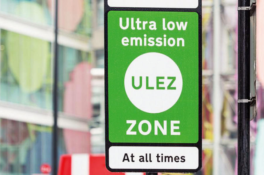 Ultra low emission zone sign in Bristol